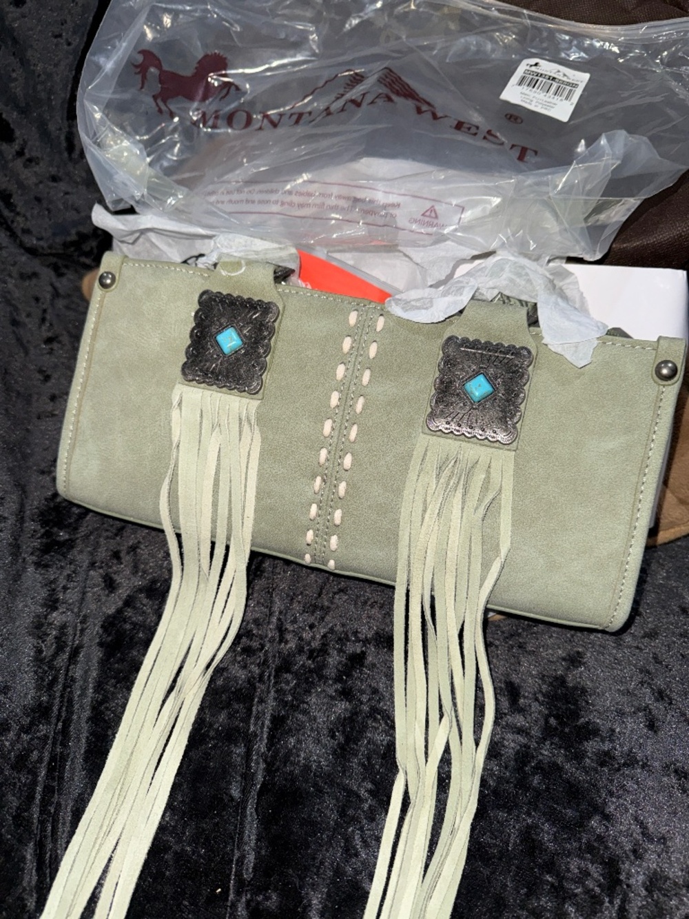 Montana west fringe bag